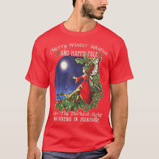 T-shirt Merry Winter Solstice And Happy Yule