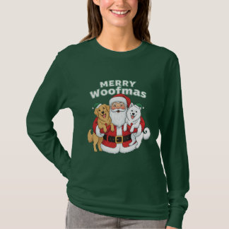 T-shirt Merry Woofmas Christmas