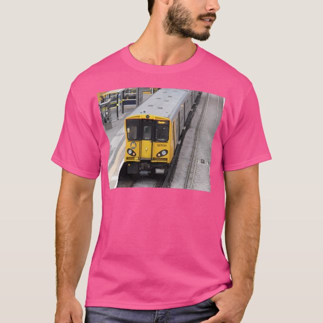 T-shirt Merseyrail Classe 507 001 À Hooton Railway Station (Devant)