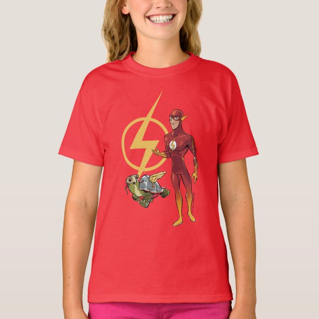 T-shirt Merton et le Flash (Devant)