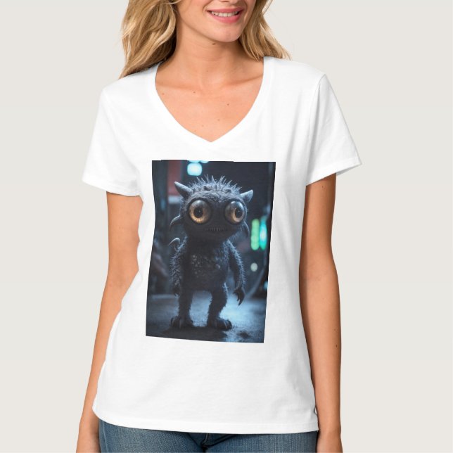 T-shirt Merveille monstrueuse : Chemise de design monstre  (Devant)
