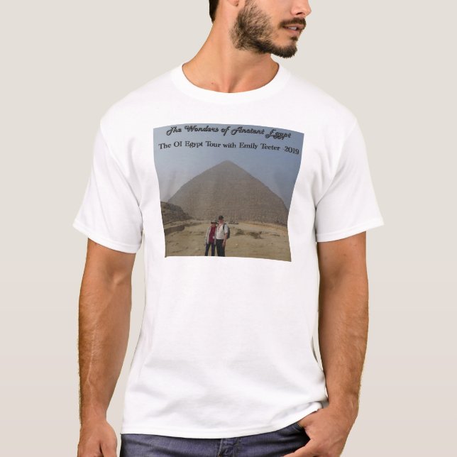 T-shirt Merveilles de la Pyramide Égypte ancienne 2019 (Devant)