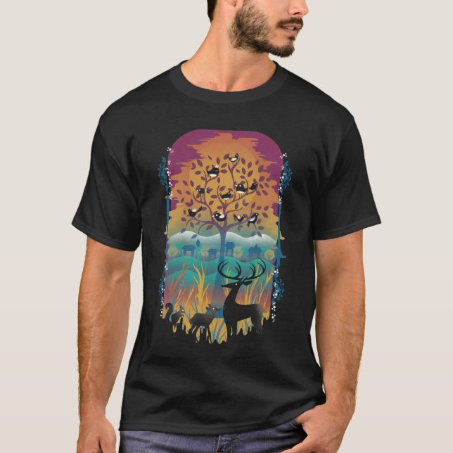 T-shirt Merveilles naturelles (Devant)