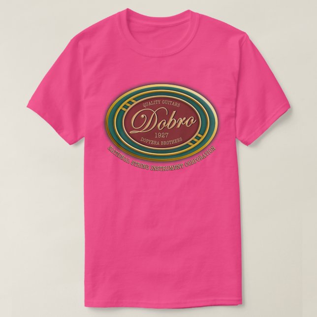 T-shirt Merveilleuse Dobro Guitares 1927 (Design devant)