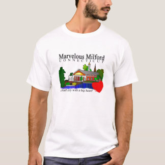 T-shirt merveilleux d'hôtel de ville de Milford