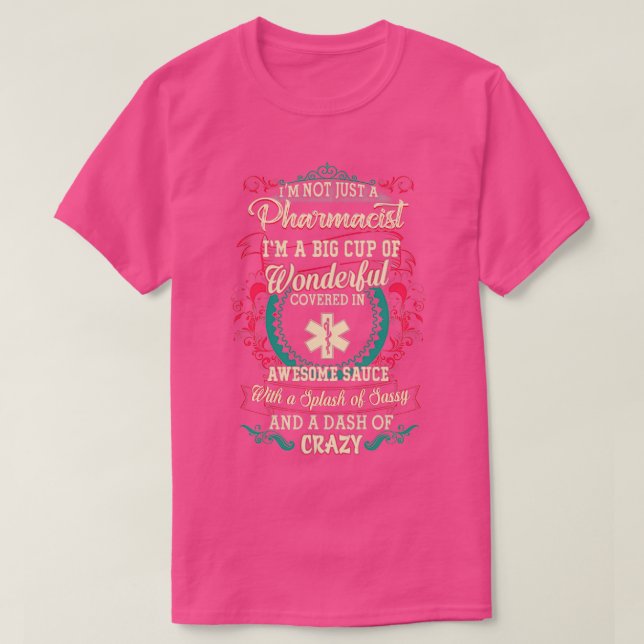 T-shirt Merveilleux pharmacien (Design devant)