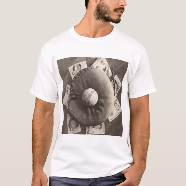 T-shirt MES01BWD3 base-ball Cards.tif (Devant)
