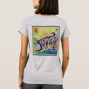 T-shirt Mes 2 ÉTIQUETTES d'artiste sur le shirtB