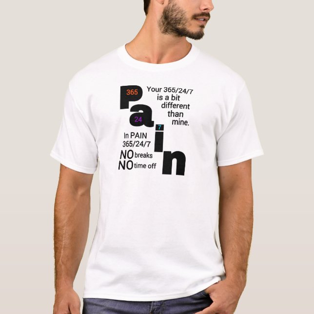 T-shirt Mes 365 est un peu différent que le vôtre (Devant)