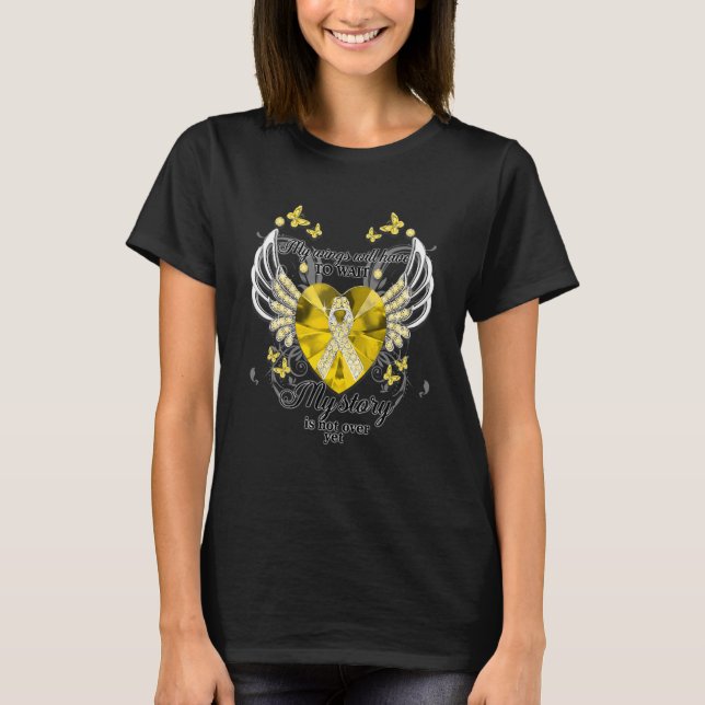 T-shirt Mes Ailes Devront Attendre Mon Histoire N'Est Pas  (Devant)