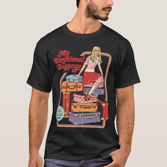T-shirt Mes bagages émotionnels (Devant)