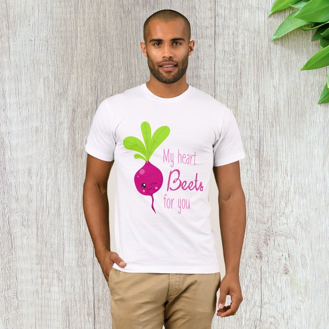 T-shirt Mes betteraves de coeur pour vous (Créateur téléchargé)