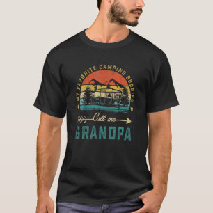 T-shirt Mes camarades de camping favoris m'appellent grand