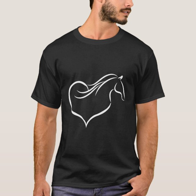 T-shirt Mes Chevaux Courses Équitation S (Devant)