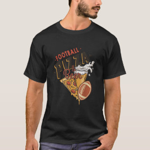 T-shirt Mes Choses Favorites Football Pizza Et Beer Americ