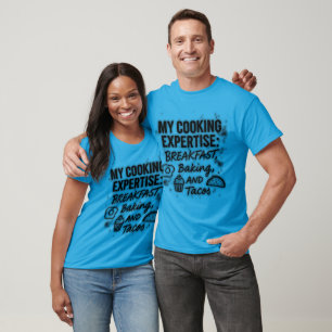 T-shirt Mes Compétences Culinaires – Petit Déjeuner, Pâtis