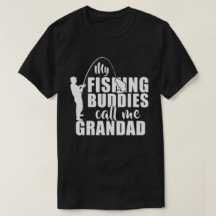 T-shirt Mes copains de pêche m'appellent des cadeaux de g