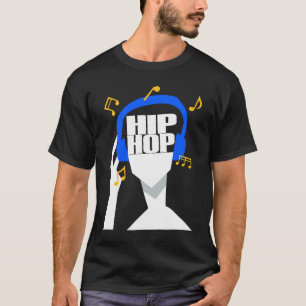 T-shirt Mes écouteurs ne jouent que du Hip Hop 1