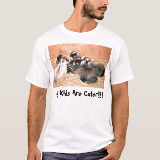 T-shirt Mes enfants sont plus mignons ! ! !