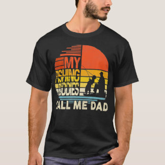 T-shirt Mes Épouses De Pêche M'Appelent Papa Père Day Birt