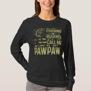 T-shirt Mes Épouses De Pêche Me Appelent Pawpaw Fun Patrio