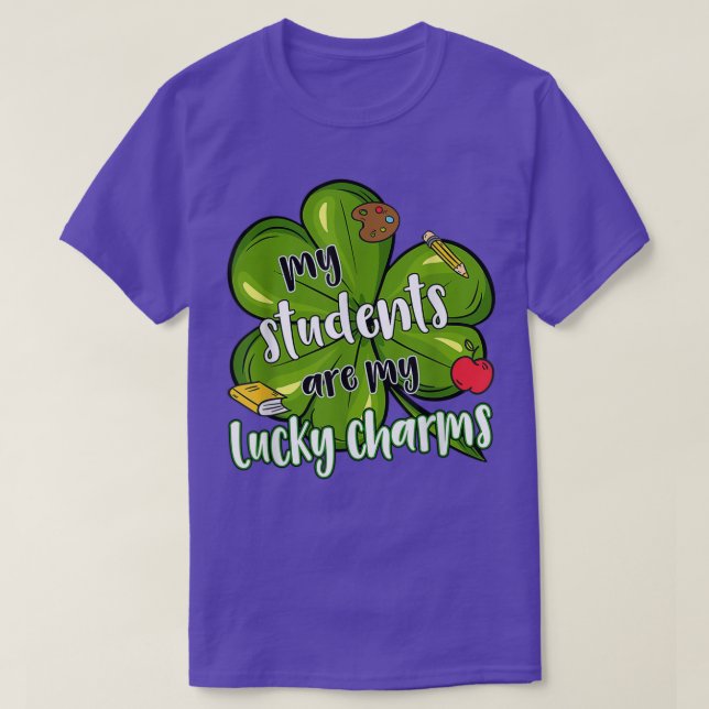 T-shirt Mes Étudiants Sont Mes Chauffeurs Charms Clochers  (Design devant)