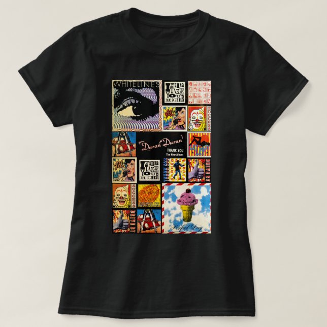 T-shirt Mes Favoris Duran Duran Groupe Réussi Gif (Design devant)