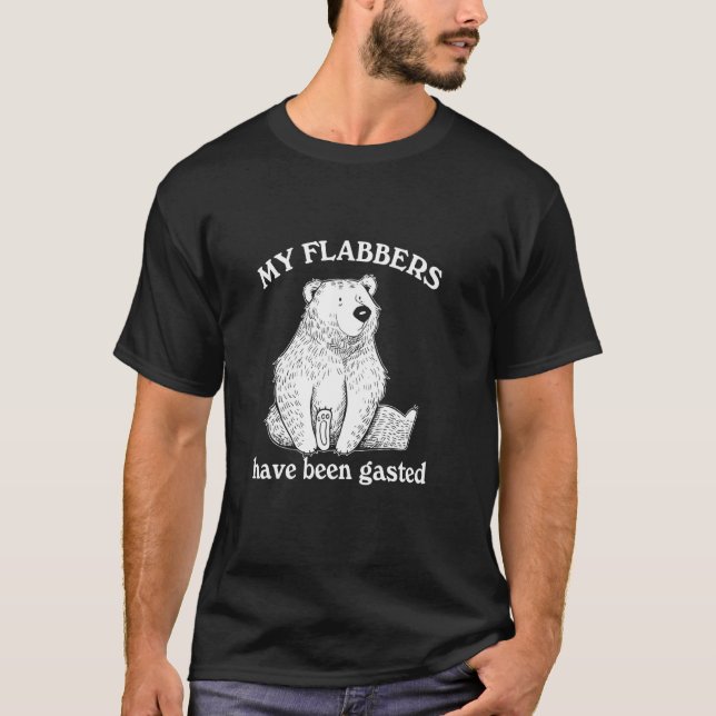 T-shirt Mes Flabeurs Ont Été Gâtés Mème D'Ours Drôle, Ours (Devant)