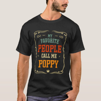 T-shirt Mes gens favoris m'appellent Fête des pères de pav