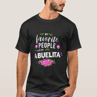 T-shirt Mes Gens Préférés M'Appelent Abuelita Espagne Gran
