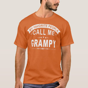 T-shirt Mes Gens Préférés M'Appelent Grampy Grandpa Men