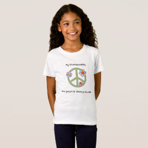 T-Shirt Mes grands-parents sont des hippies intelligents e