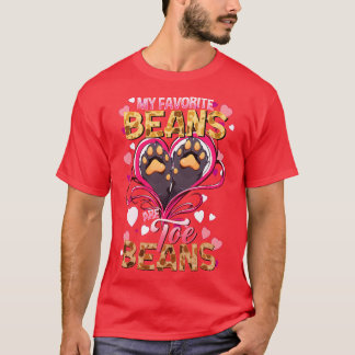 T-shirt Mes haricots préférés sont les fèves d'orteils I F