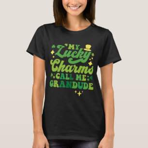 T-shirt Mes Lucky Charms M'appellent Grandude St Patrick's