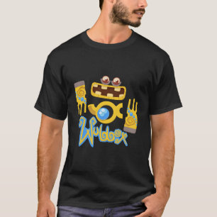T-shirt Mes Monstres Chantant Wubbox Bleu Petit