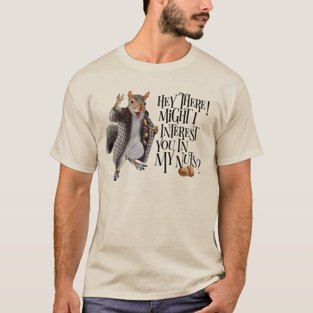 T-shirt Mes noix d'écureuil (Devant)