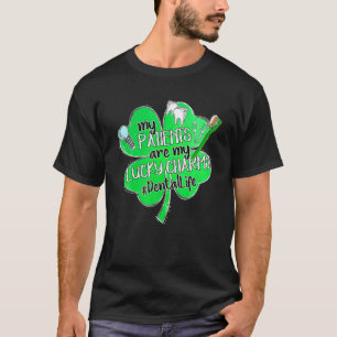 T-shirt Mes Patients Sont Mes Charmants Lucky Dental Life