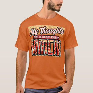 T-shirt Mes pensées ont été remplacées par Kimchi