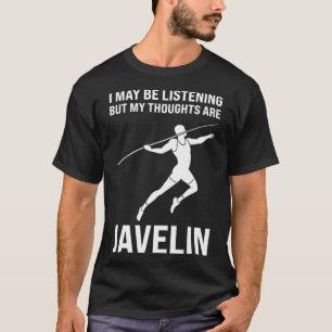 T-shirt Mes pensées sont Javelin Javelin