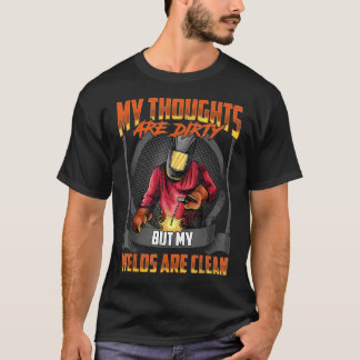 T-shirt Mes Pensées Sont Sérieuses, Mais Mes Murs Sont Des