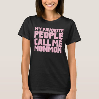 T-shirt Mes personnes préférées m'appellent Maman