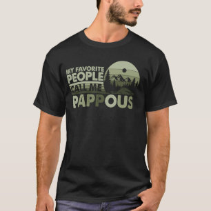 T-shirt Mes personnes préférées m'appellent Pappous Forest