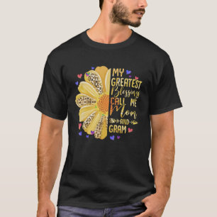 T-shirt Mes Plus Grandes Bénédictions M'Appelent Maman Et