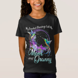 T-Shirt Mes Plus Grandes Bénédictions M'Appelent Maman Et 
