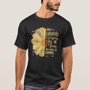 T-shirt Mes Plus Grandes Bénédictions M'Appelent Maman Et