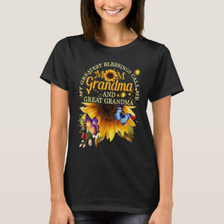 T-shirt Mes plus grandes bénédictions m'appellent maman gr