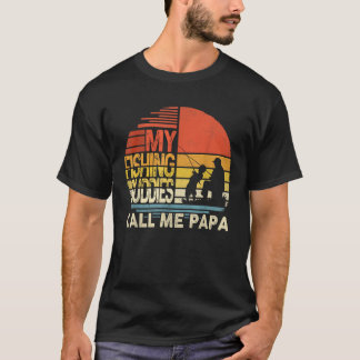 T-shirt Mes potes de pêche Appelez-moi Papa's Day Men
