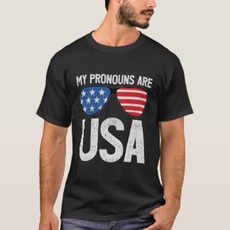 T-shirt Mes Prononounes Sont Des Lunettes De Soleil Améric