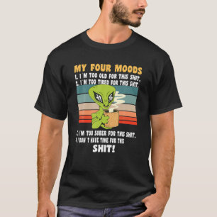T-shirt Mes Quatre Humeurs - J'Ai Besoin De Café - Mes Qua