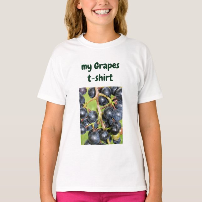 T-shirt mes Raisins (Devant)